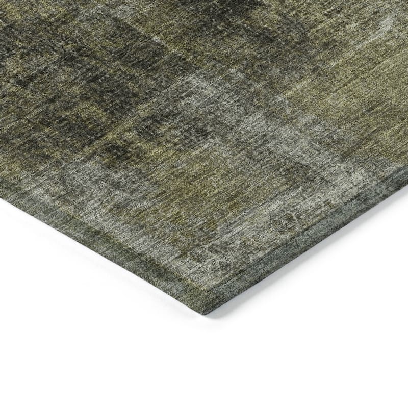 HomeRoots Abstract Transitional Rectangle Outdoor Rug - 3' x 5'
