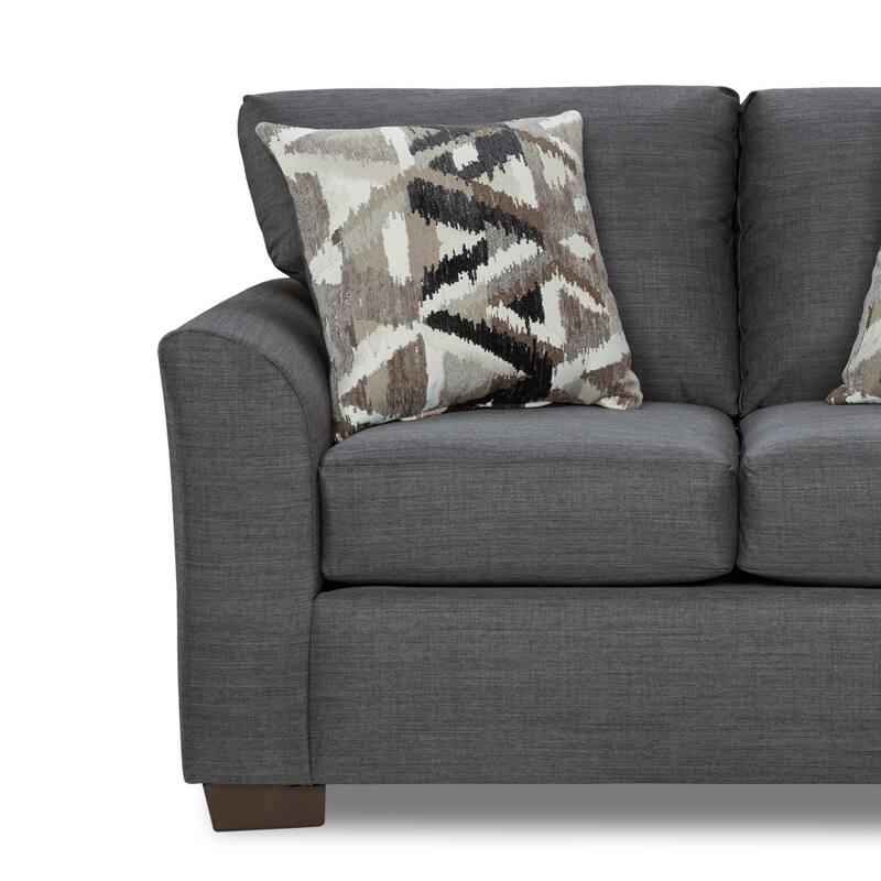 SofaTrendz Josie Loveseat-Ottoman Set