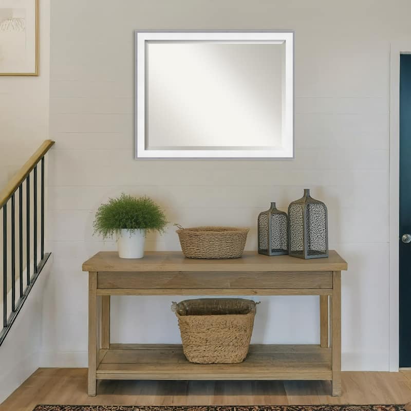 Maya Beveled Framed Wall Mirror