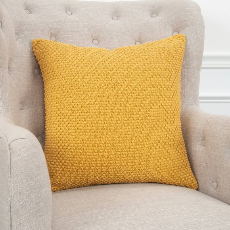 Rizzy Home Transitional Poly Filled Decorative Pillow 20" x 20"