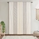 preview thumbnail 50 of 55, INK+IVY Imani Cotton Printed Curtain Panel with Chenille Stripe and Lining