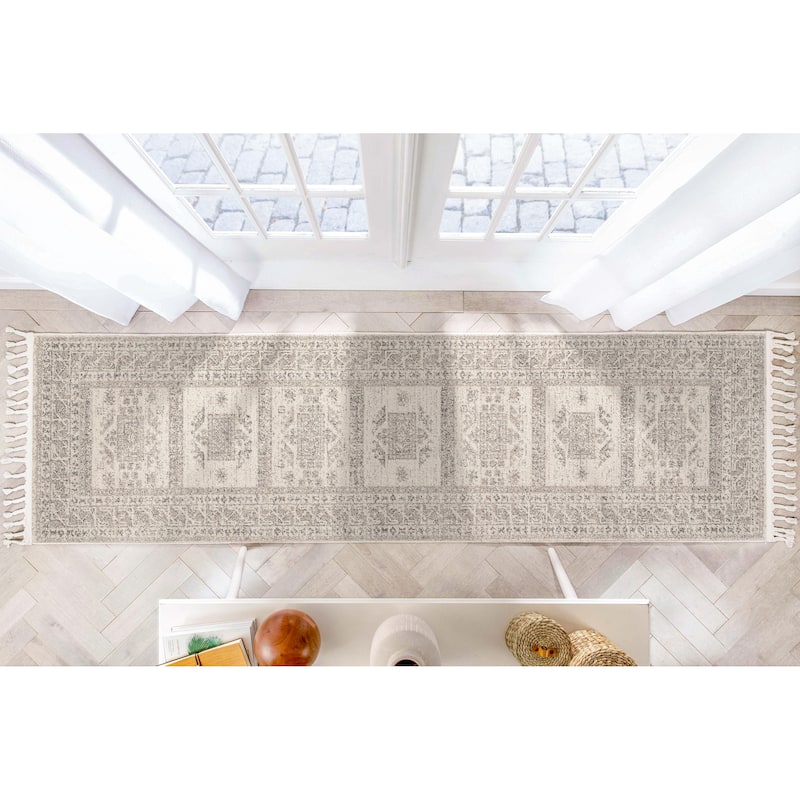 Well Woven Loop De Loop Carina Tribal Medallion Area Rug