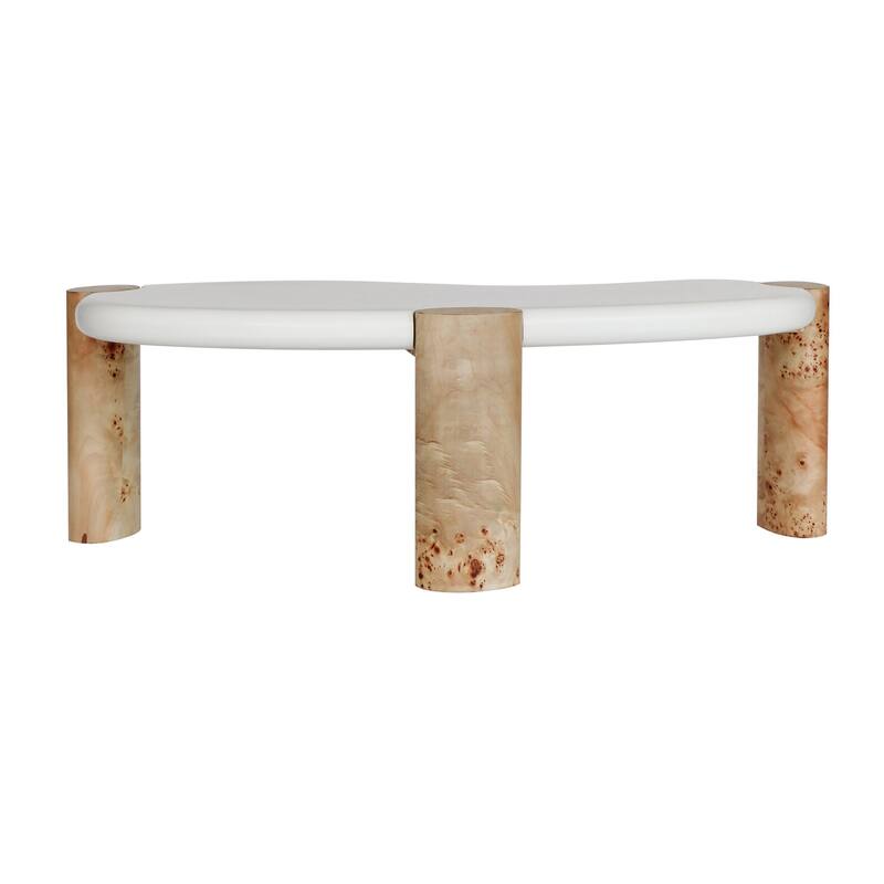 Sasso Aspen Burl Nest Coffee Table Set