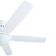 preview thumbnail 29 of 30, Copper Grove Mills 52-inch Modern White LED Ceiling Fan with Remote
