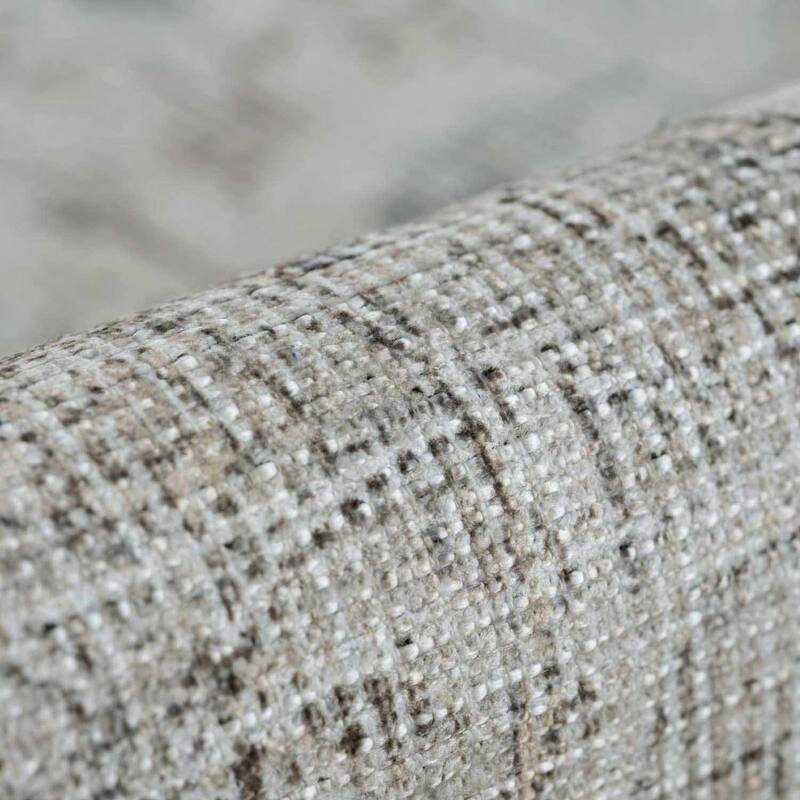 Hauteloom Fatih Living Room, Bedroom Machine Washable Area Rug - Beige, Charcoal, Gray - 2' x 2'11"