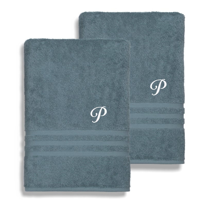 Authentic Hotel and Spa 100% Turkish Cotton 2PC Denzi Bath Sheet Set. - P