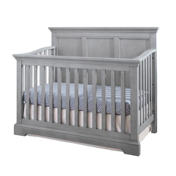 slide 2 of 5, Hanley 56" Wide Convertible Crib, Cloud