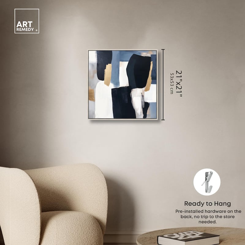 Assembled Color Pallete I Canvas by Art Remedy