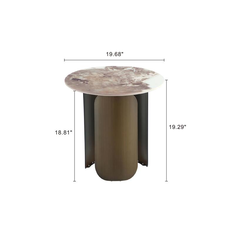 Manhattan Comfort Monica Modern End Table