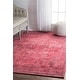 preview thumbnail 20 of 29, Nuloom Traditional Medallion Border Grey Rug 4' x 6' - Red - Rectangle