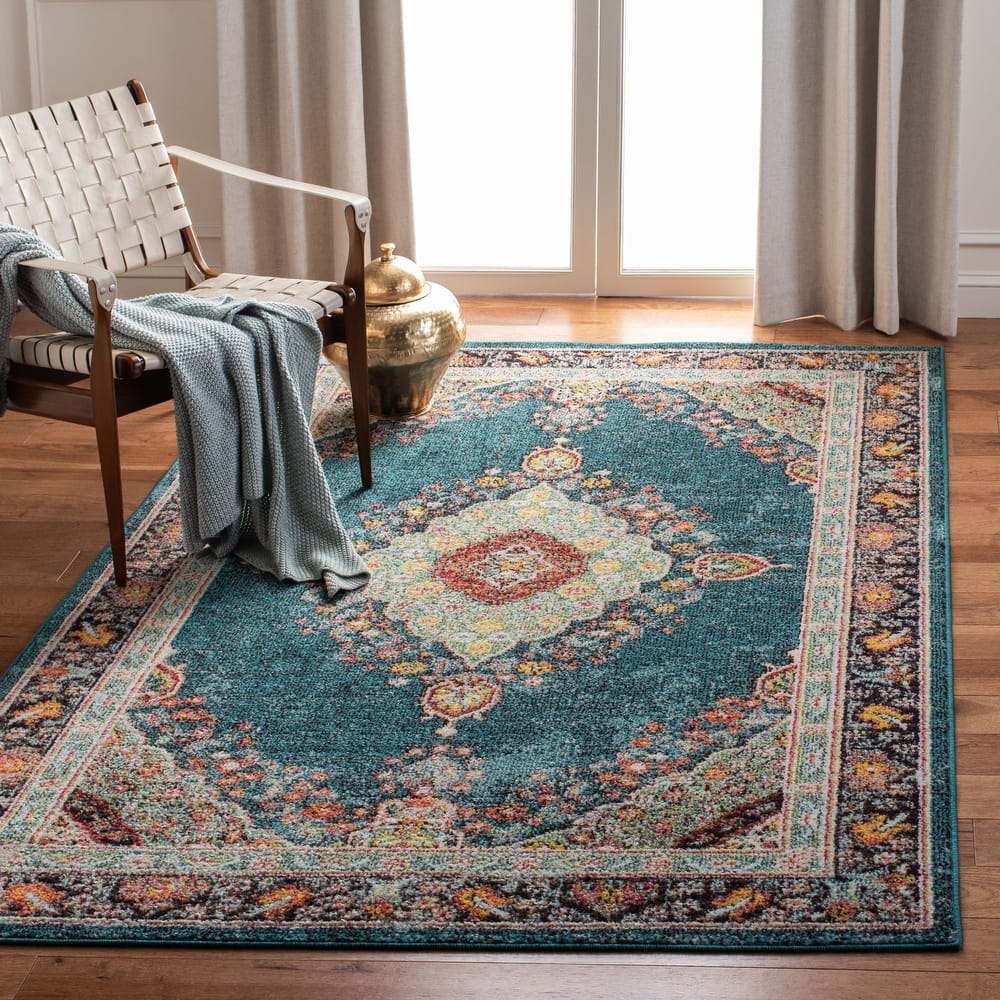 SAFAVIEH Madison Felicitas Vintage Oriental Medallion Rug