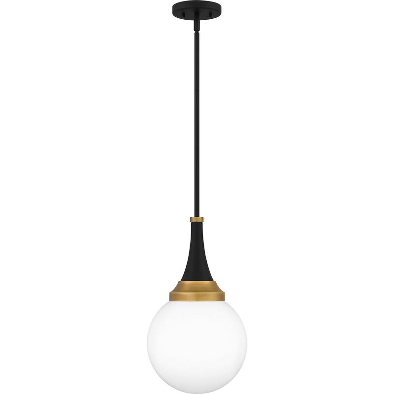 Arlo 1-Light Matte Black Pendant Light