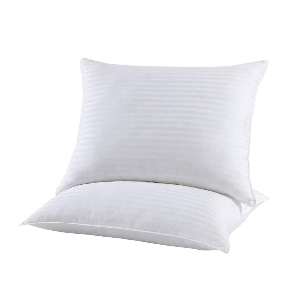 Vera Wang Signature White 2 Piece Standard Pillow Set