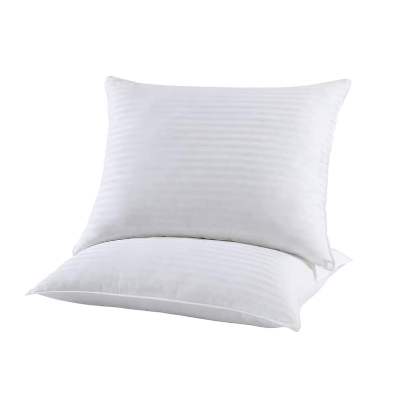 Vera Wang Signature White 2 Piece Standard Pillow Set