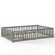 preview thumbnail 88 of 159, Wood Floor Bed with Safety Guardrails and Door