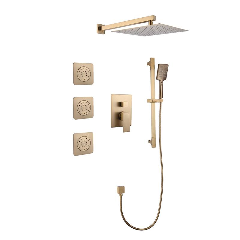 Rbrohant Shower System with RoughIn Valve Bed Bath & Beyond 37276677