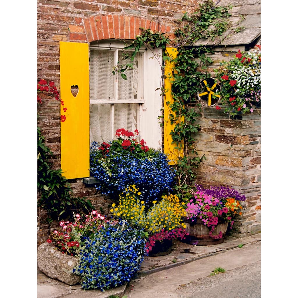 Polperro Indoor/Outdoor Art - Multi-color