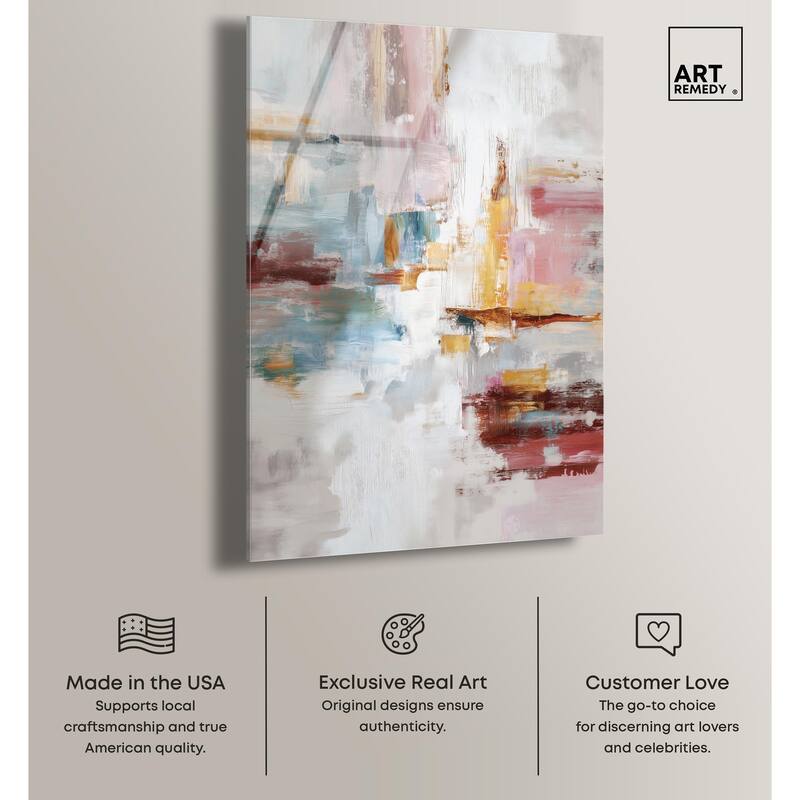 Warmth and cool I Acrylic by Art Remedy, Ready to Hang