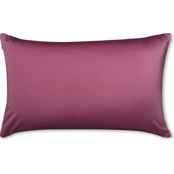 Shop Throw Pillow Cozy Soft Microbead Burgundy Merlot: 1 Pc - Overstock ...