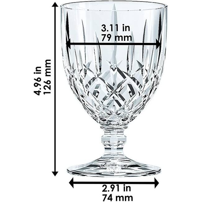 Nachtmann Set of 4 Noblesse All Purpose Goblets