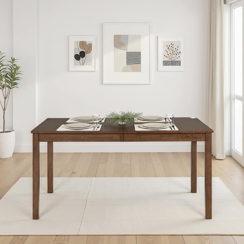 Warren Rectangle Dining Table Brown
