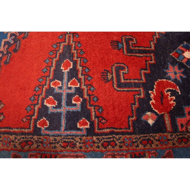 ECARPETGALLERY Hand-knotted Konya Anatolian Red Wool Rug - 5'3 x 6'8