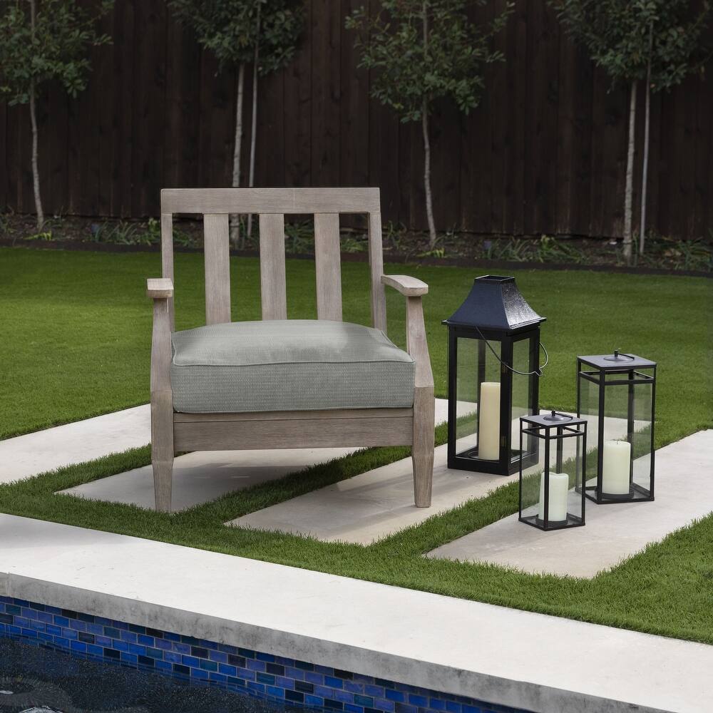 Sorra Home Outdura Solid Indoor/Outdoor Corded Deep Seating Cushion