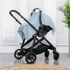 preview thumbnail 11 of 45, Comfy Cubs Baby Car Seat Cover - Infant Car Seat Cover for Sun with Large Size Car Seat Canopy