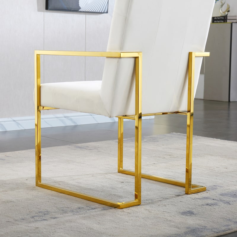 Velvet Dining Arm Chair
