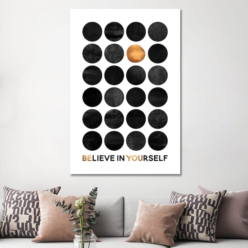 iCanvas "Be You II" by Elisabeth Fredriksson Canvas Print