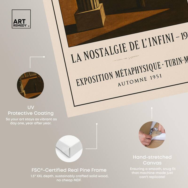 Nostalgia of the Infinite Canvas by Art Remedy, Gallery Wrapped