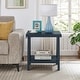 preview thumbnail 2 of 13, Roundhill Furniture Athens Contemporary Wood Shelf End Table