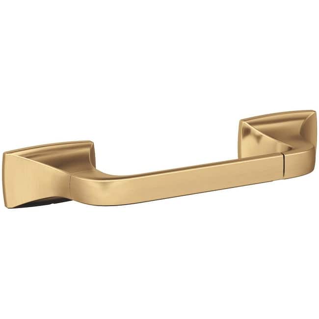 Amerock Highland Ridge Wall Mounted Pivoting Toilet Paper Holder - Champagne Bronze