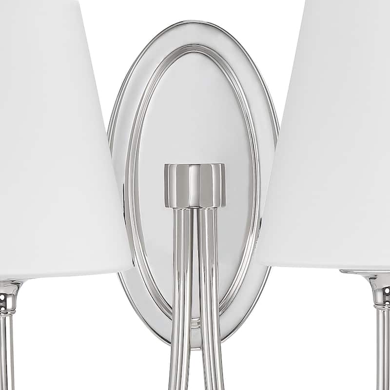 Crystorama Lighting Group JUN-10322 Juno 2 Light 13" Tall Wall Sconce