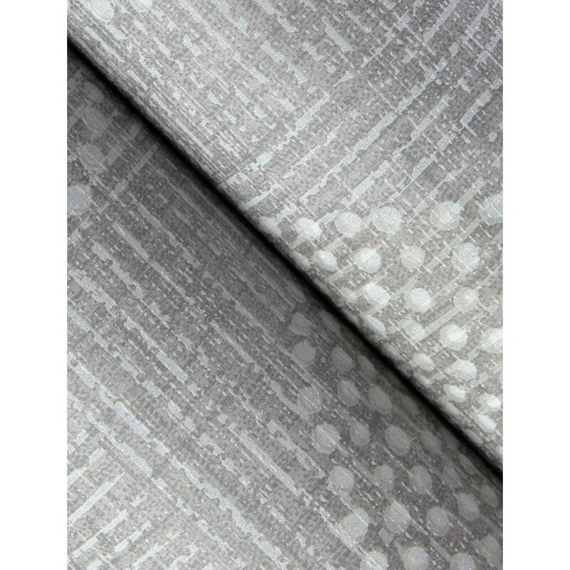 A-Street Prints Salma Grey Medallion Wallpaper