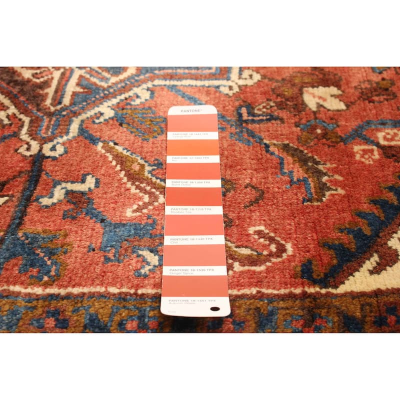 ECARPETGALLERY Hand-knotted Sarabi Dark Copper Wool Rug - 6'6 x 8'10