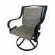 preview thumbnail 4 of 3, Deko Living 5 Piece Outdoor Patio Dining Table and Swivel Chairs