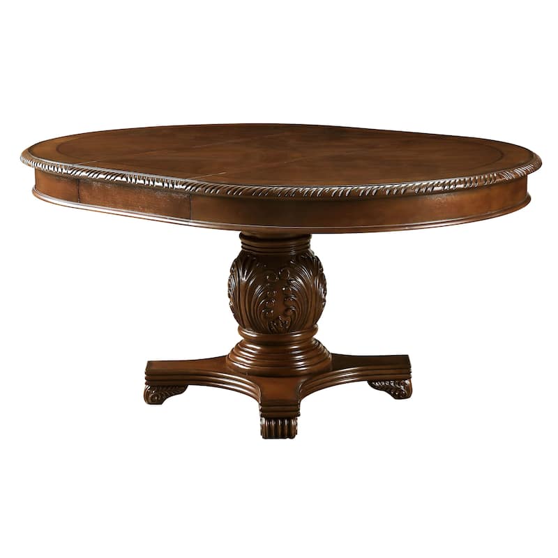 Eliza Cherry Dining Table with Removable Leaf