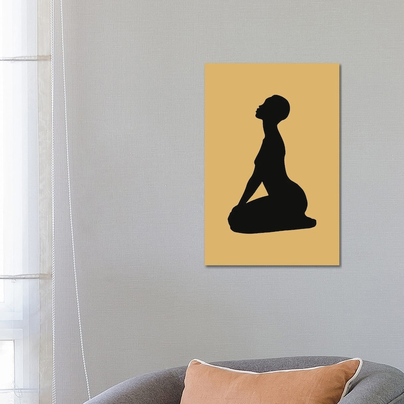 iCanvas "Silhouette Woman" by Merle Callesen Canvas Print - 26x18x1.5