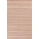 preview thumbnail 13 of 26, Hand-Woven Lothian Stripe Reversible Wool Area Rug - 8' x 11' Tan
