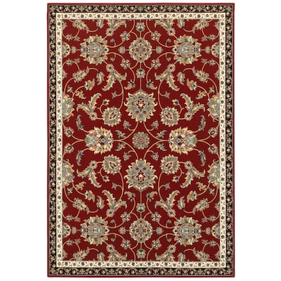 Style Haven Claude Floral Traditional Area Rug