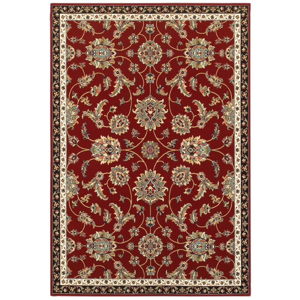 Style Haven Claude Floral Traditional Area Rug