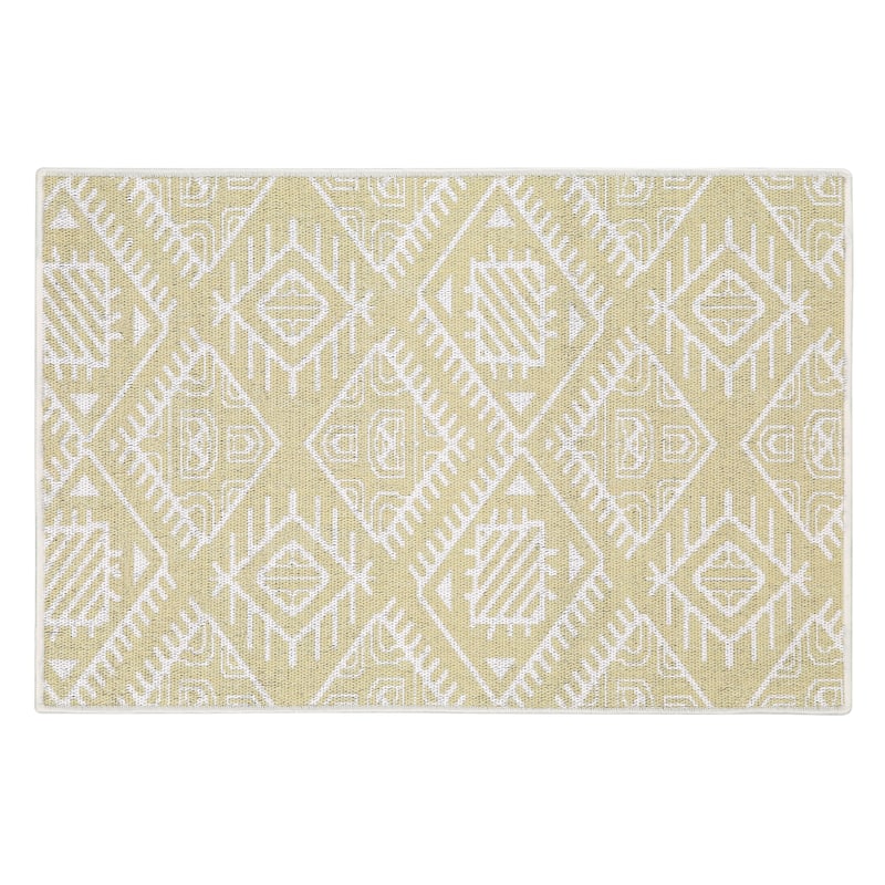 Sussexhome Heavy Duty Ultra Thin Non Slip Washable Cotton Indoor Rug - 2' x 3'