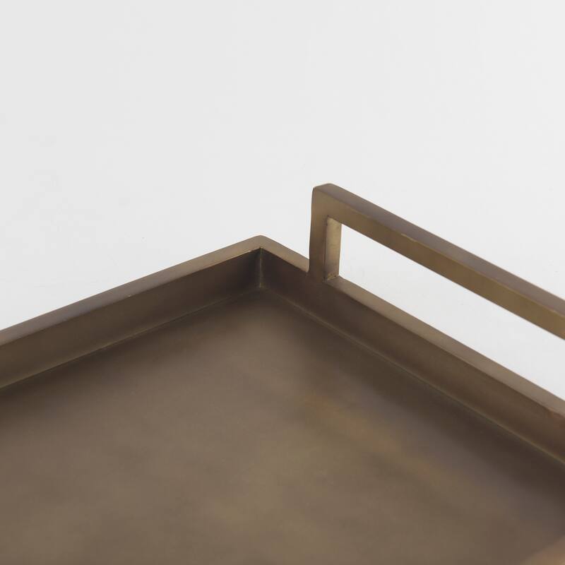 Shay Gold Aluminium Tray (Medium)