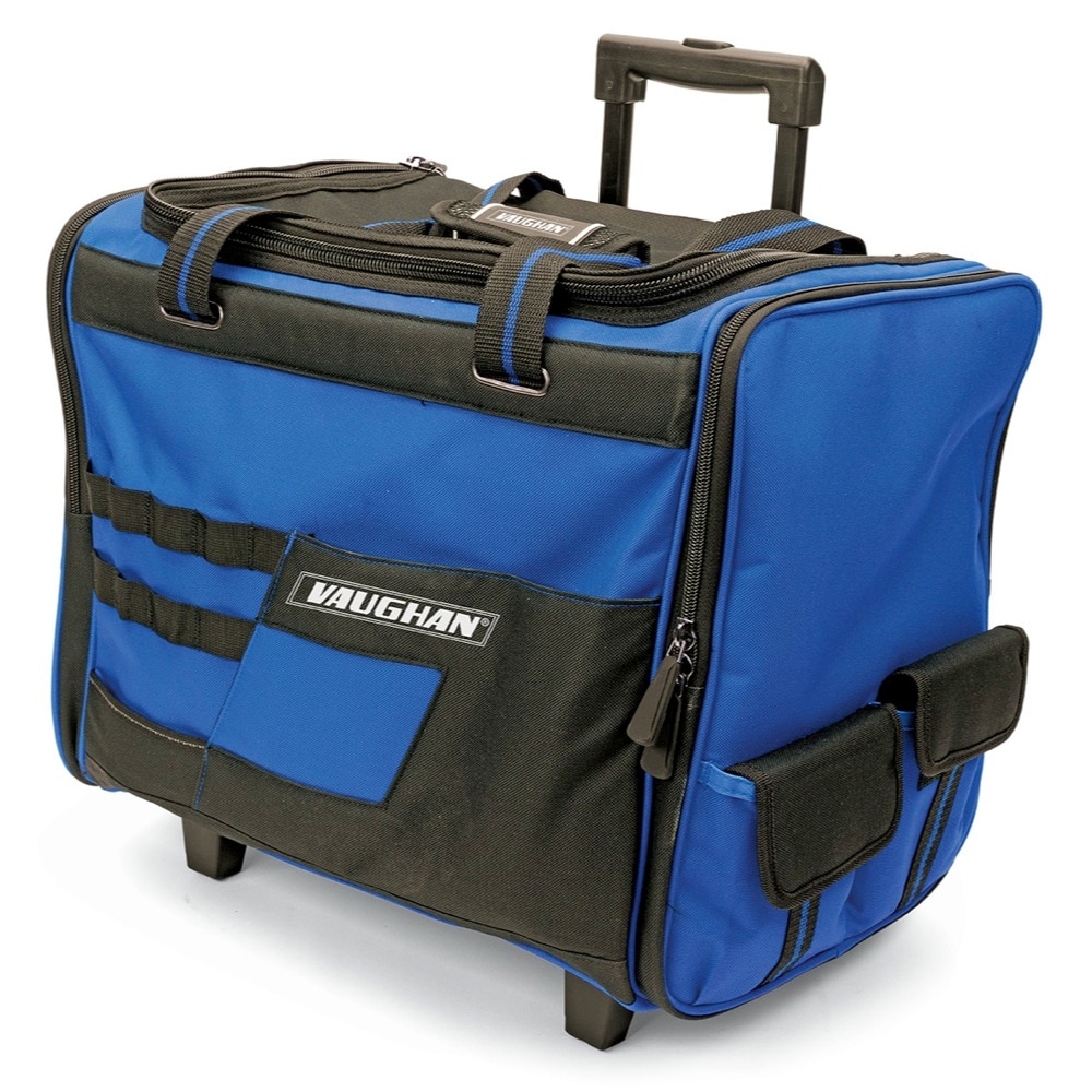 Vaughan 18 Inch Wide Mouth Rolling Tool Bag Telescoping Handle Wheeled 050024 Vaughan 18 Inch Wide Mouth Rolling Tool Bag Telescoping Handle Wheeled 050024