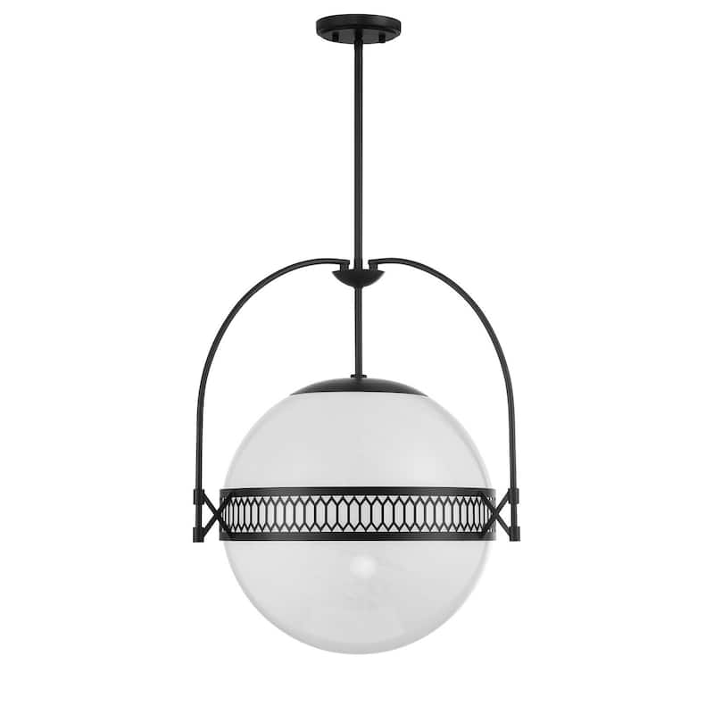 Thornhill 3-Light Pendant - Matte Black