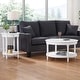 preview thumbnail 4 of 2, Convenience Concepts French Country Manor No Tools Round Coffee Table with Shelf - 30.00" x 30.00"