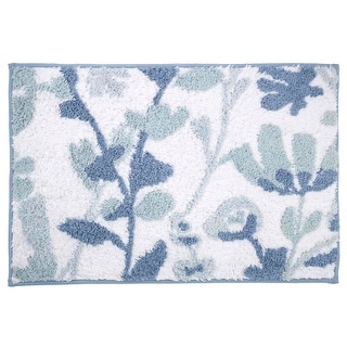 Reversible Rug Izod Izod Mystic Floral Blue Reversible Rug - Bed Bath & Beyond - 41538887