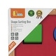 preview thumbnail 3 of 1, The Original Toy Company Shape Sorter - Natural