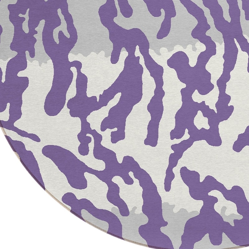 HomeRoots Animal Print Transitional Rectangle Outdoor Rug